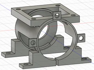 Hobbywing Ezrun 3652 G3 Motor mount