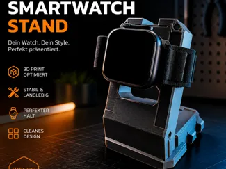 CyberDock – Futuristic Apple Watch Stand