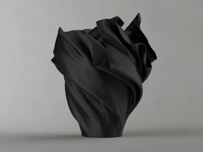 Dynamic Cloth Vase