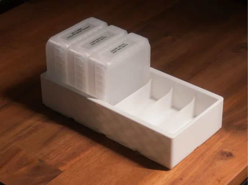 Remix Gridfinity Tray for Small Parts Storage Box