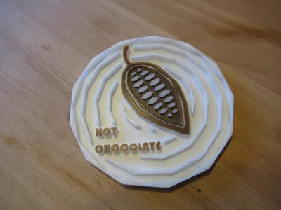 Hot Chocolate Coaster