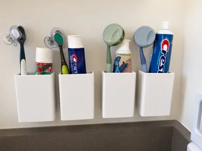 Tooth Brush holder mount