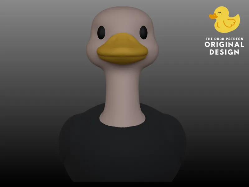 OSTRICH RUBBER DUCK