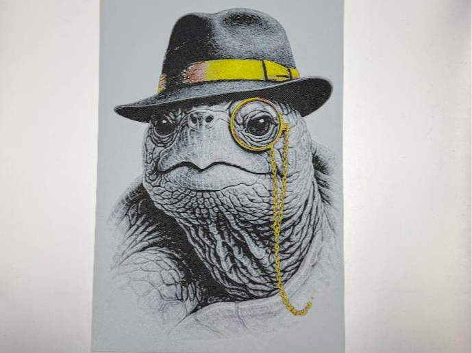 Sophisticated Turtle – Gentleman Style Hueforge 