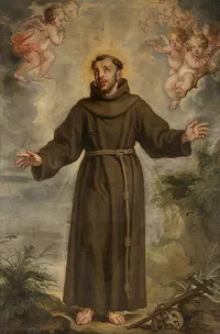 0.2mm layer St. Francis of Assisi