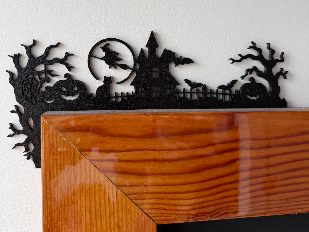 Halloween Door Decor 3D model