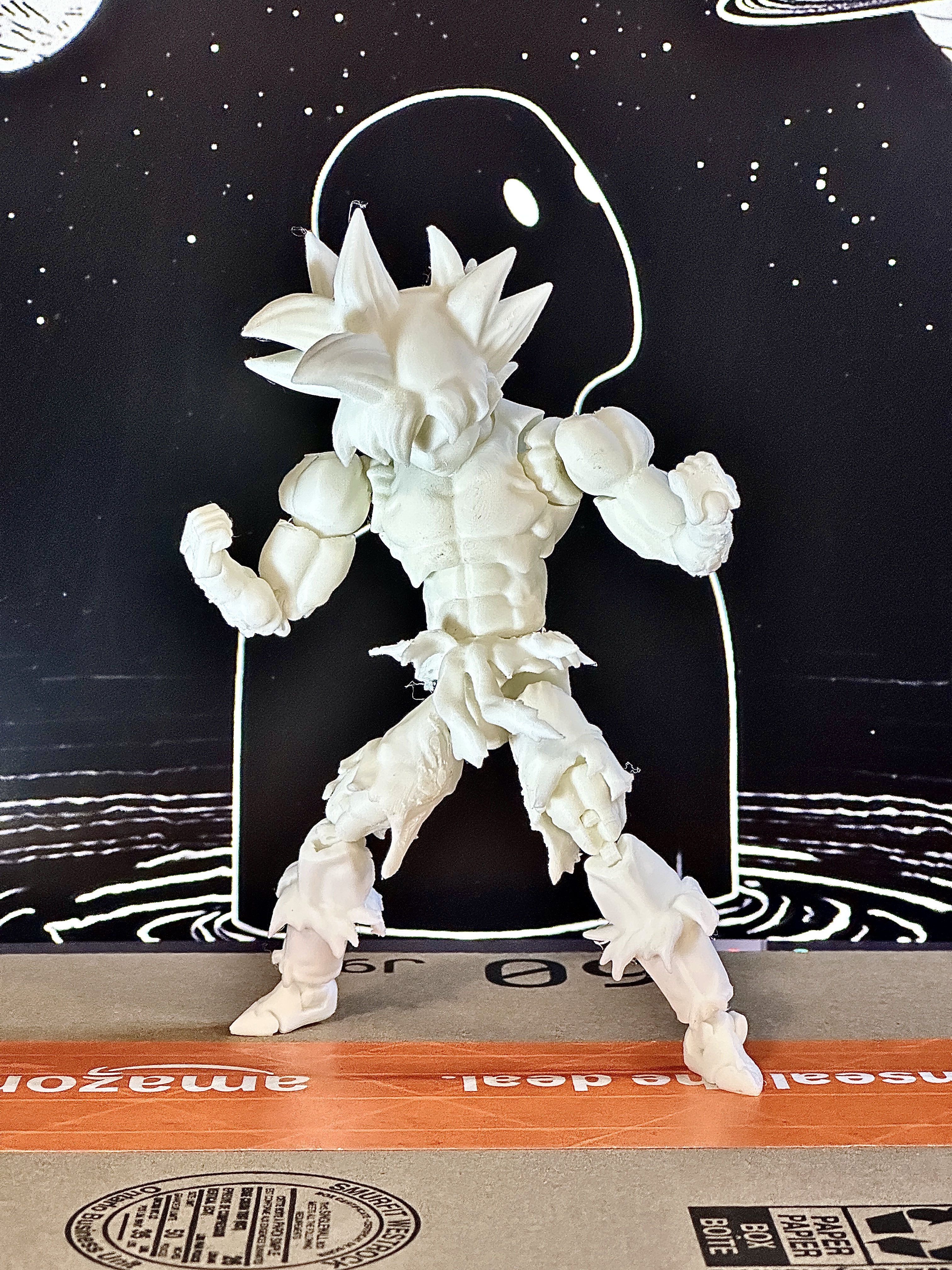 Goku – Fully Articulated 3D Action Figure - 1