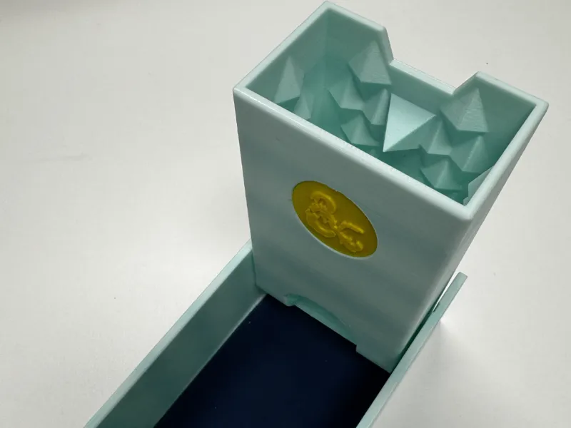Folding Dice Tower
