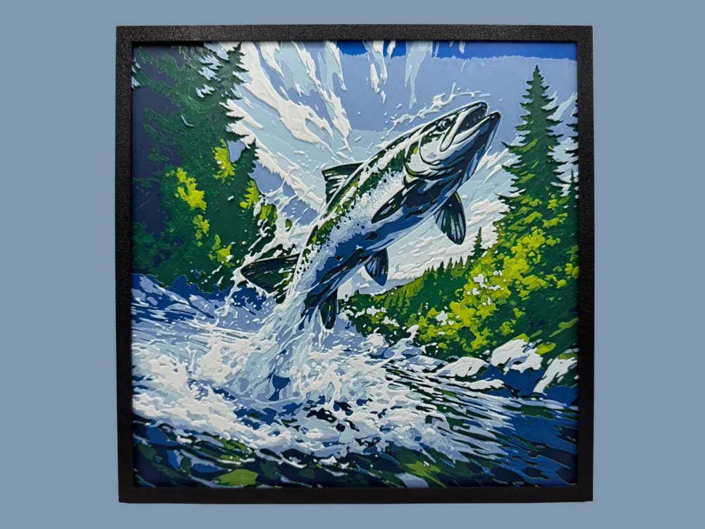 Fish Jumping from the Water