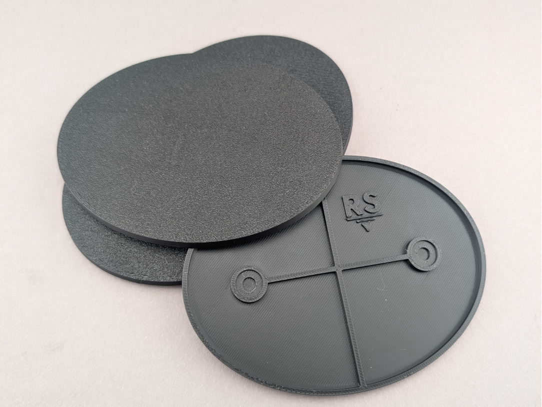 Oval Miniature MULTImagnetic Base 120x92mm