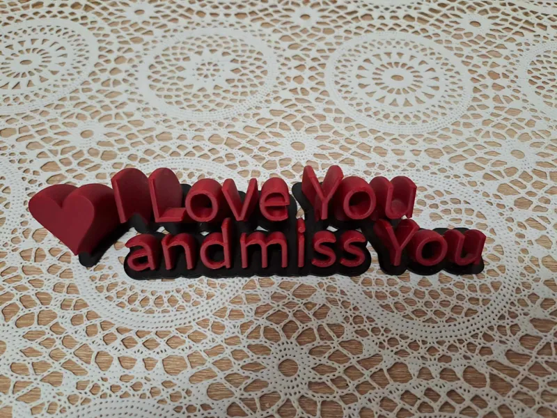 a remix of name plate for your loved ones ;)