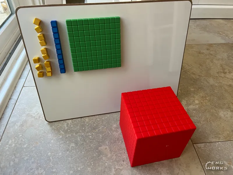 Base 10 Magnetic Blocks