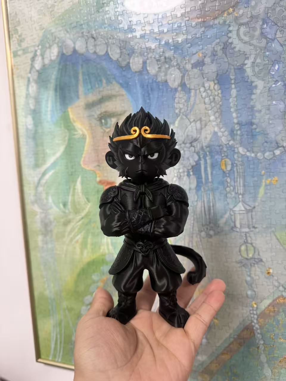 Miniatura 2 do modelo 3D 十二生肖——高冷猴（大圣）