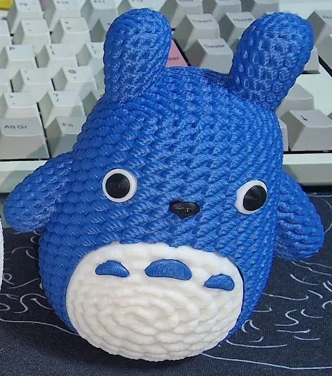 Crochet Style Medium Totoro view 2