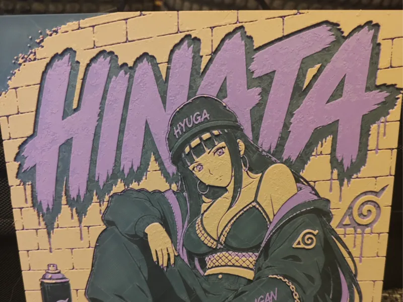 Hinata - Naruto Shippuden - Hueforge - Rapperin
