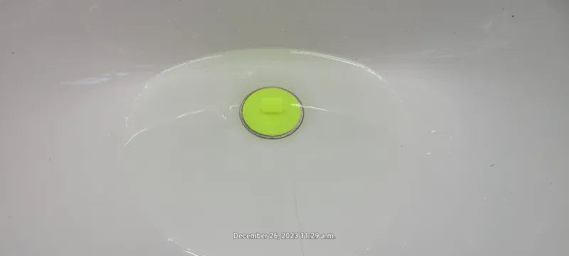Bathroom sink plug