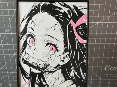Hueforge of Nezuko From Demon Slayer
