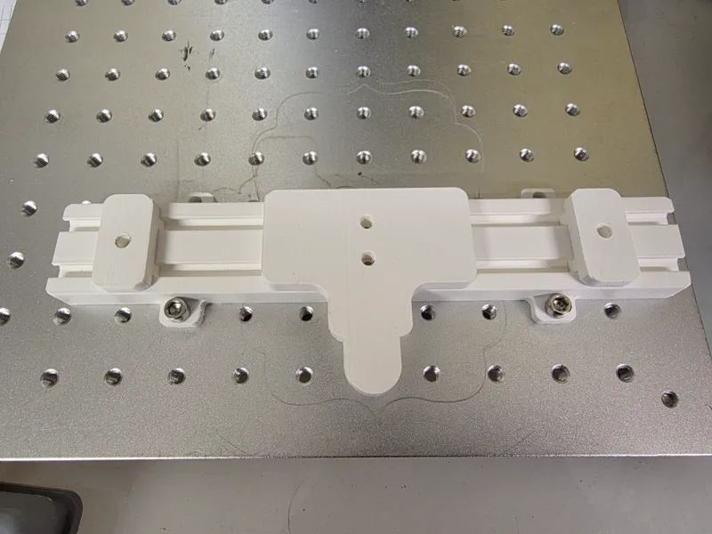 Carrello per dime laser galvanometrici