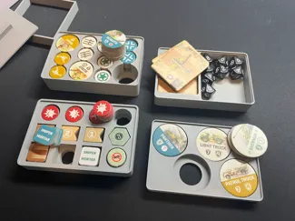 Undaunted Reinforcements Boardgame Counter Storage