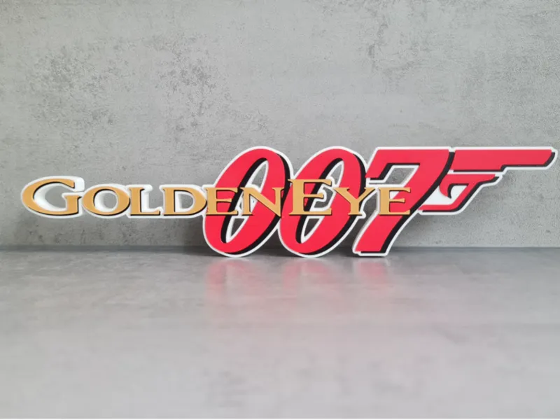 007 Goldeneye Logo / Sign 