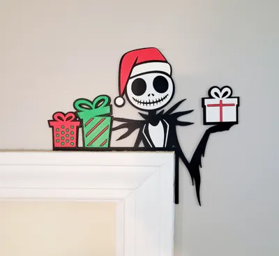 Jack Skeleton Door Corner
