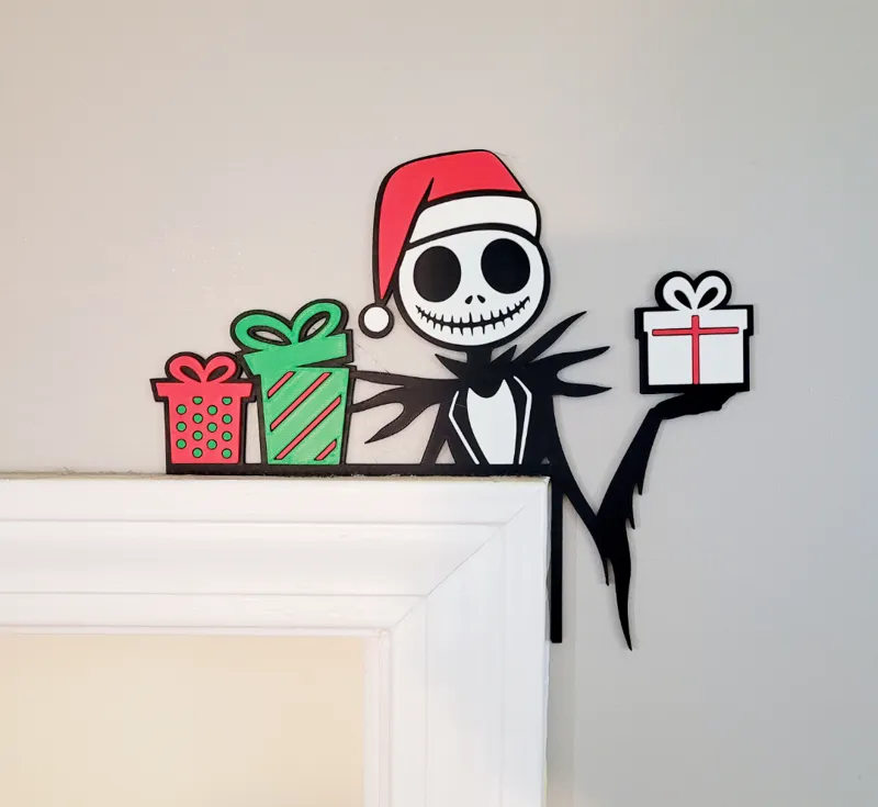 Jack Skeleton Door Corner