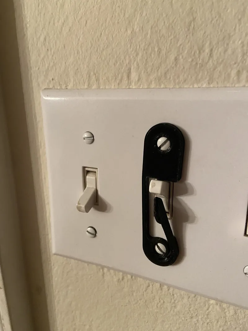 Light Switch Lock - Keeps Light Switch Turned On