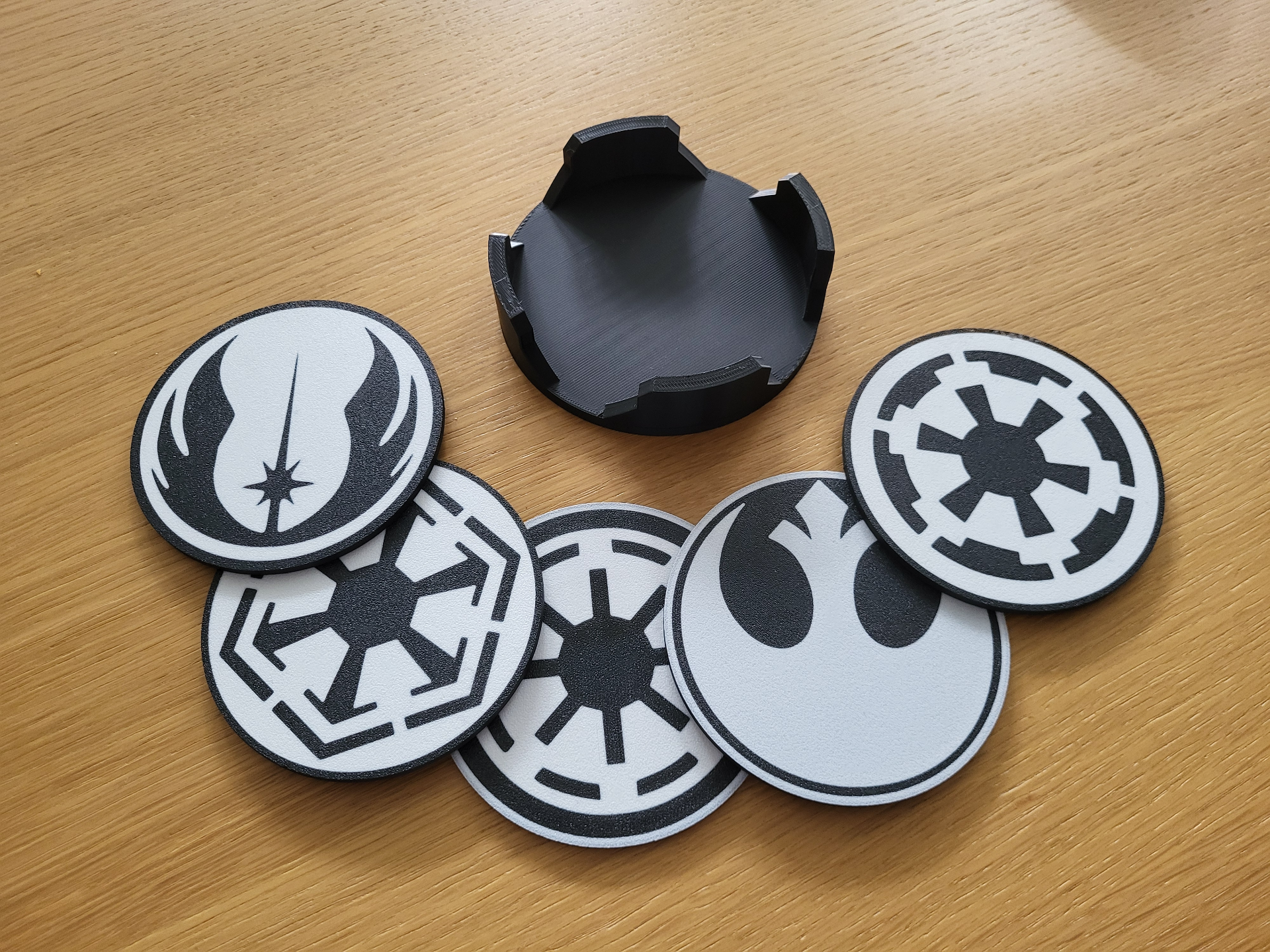 Star Wars Coaster-Set with Holder