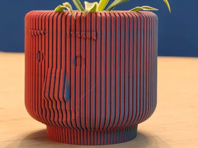 Vase mode planter head series: boy