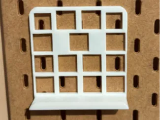 Book Holder For Ikea Pegboard