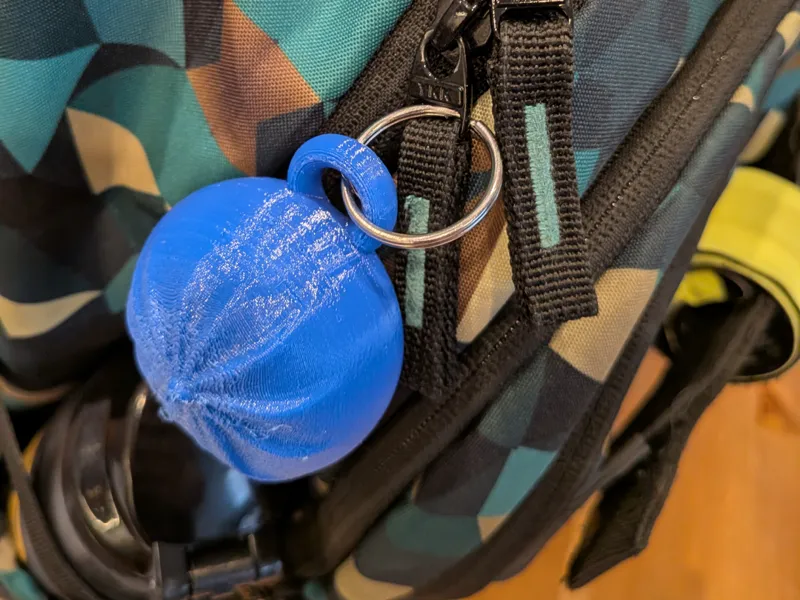 TPU Squishy Bao Keychain (Fidget)