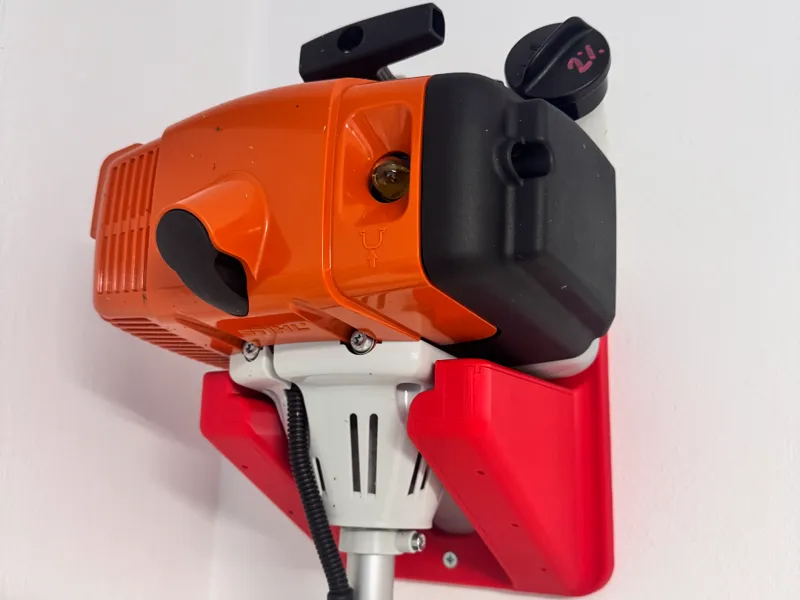 Supporto da Parete Regolabile per Decespugliatore
