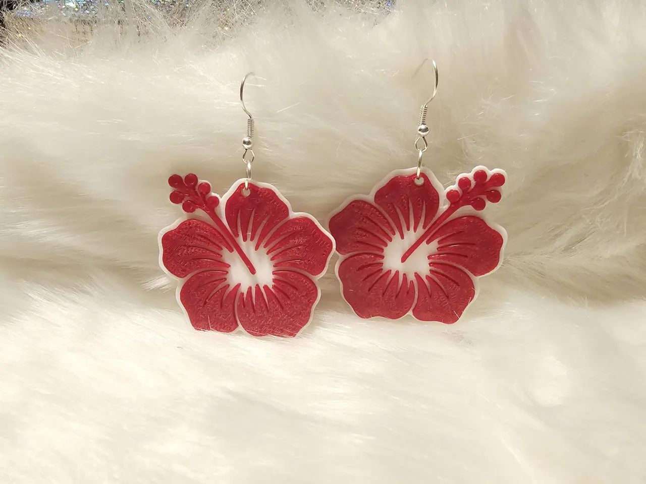 Hibiscus Earring 0.4mm Nozzle view 2
