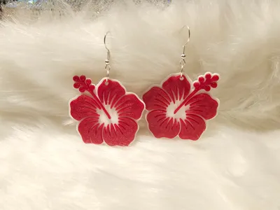 Hibiscus Earring 0.4mm Nozzle