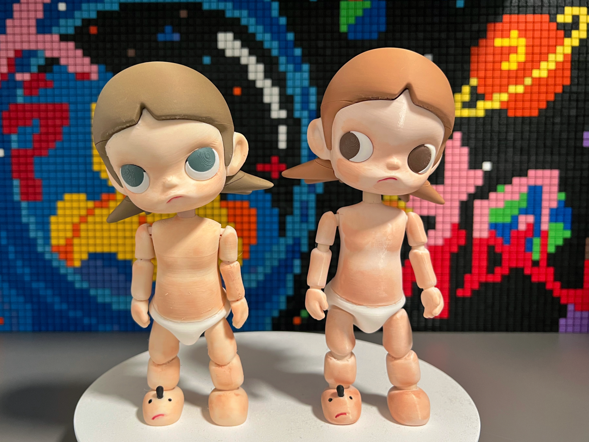 zsiga Articulated Doll - Sister Gazy (TPU+PLA) three combinations