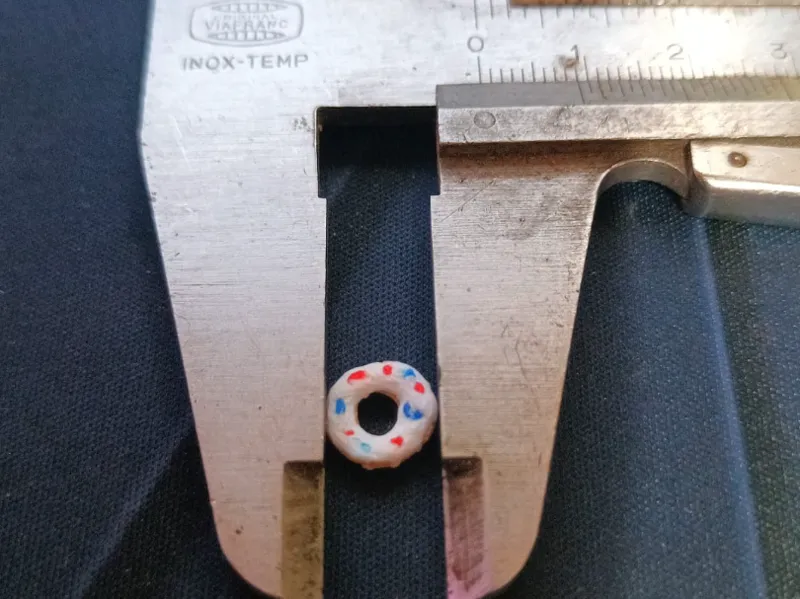 mini donut  "only 9mm"