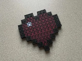 Minecraft flexible heart