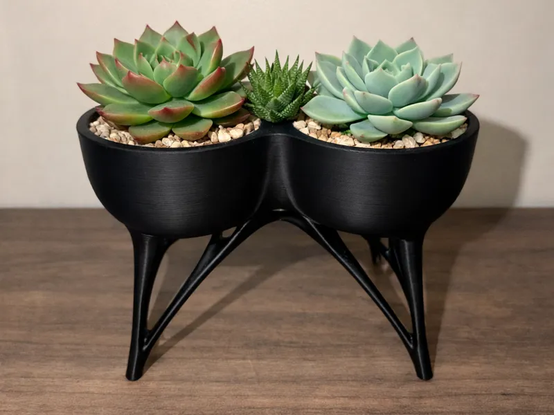 Modern Elevated Planter