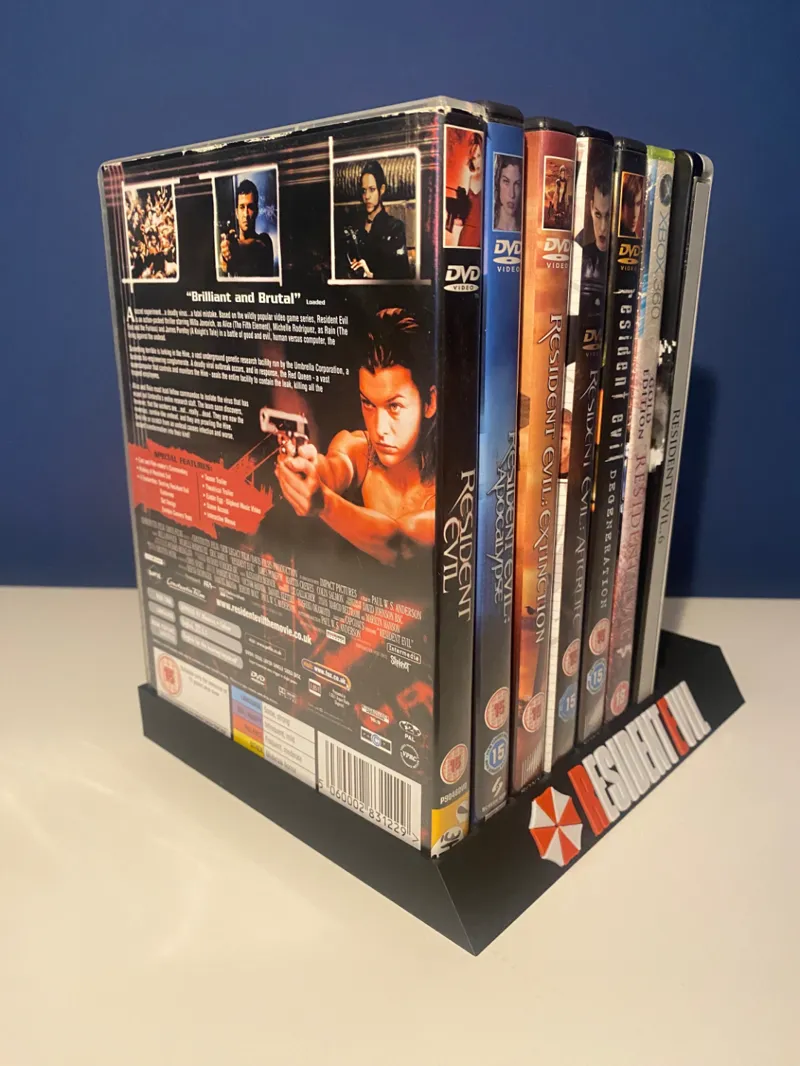 Resident Evil DVD Blu-ray Stand Display