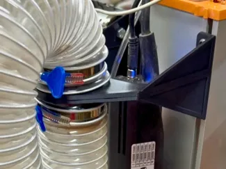 Stepcraft M-Series CNC Z Gantry Dust Hose Mount