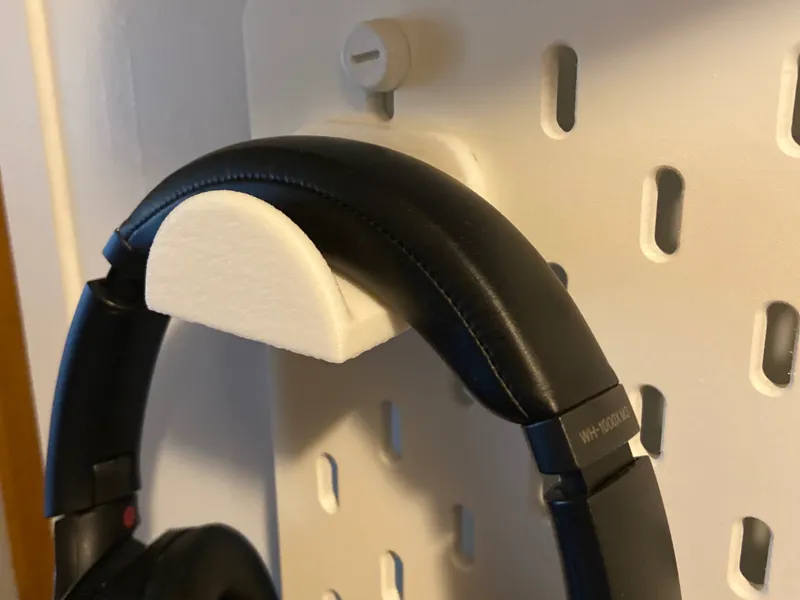 Headphone Holder for IKEA Skadis