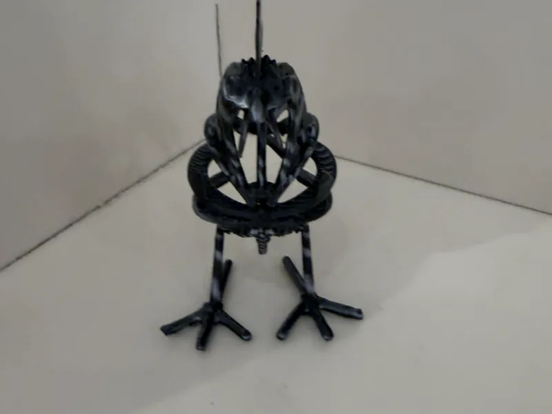 Metal Chicken Statue