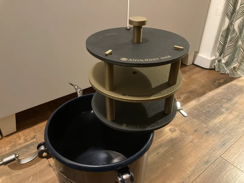pressure pot rack (tiered stand)
