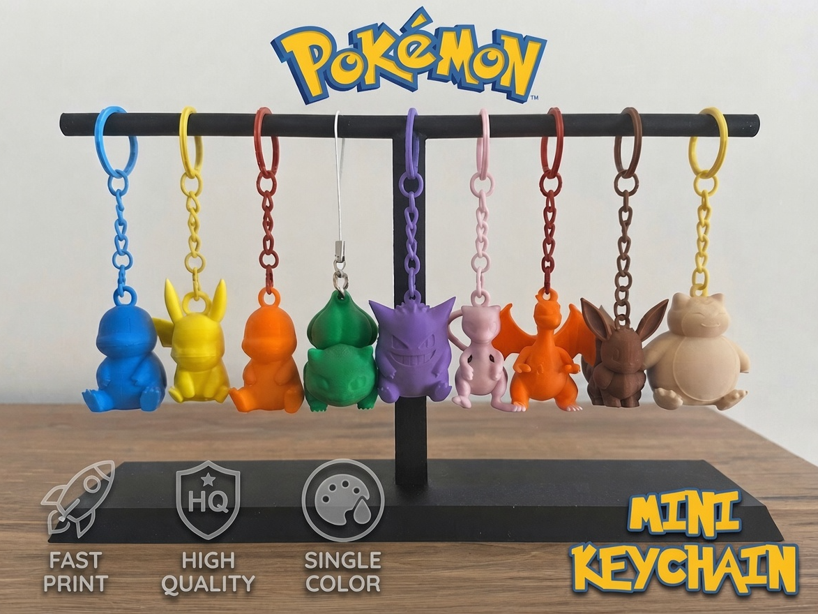 Pokemon Keychain - 1