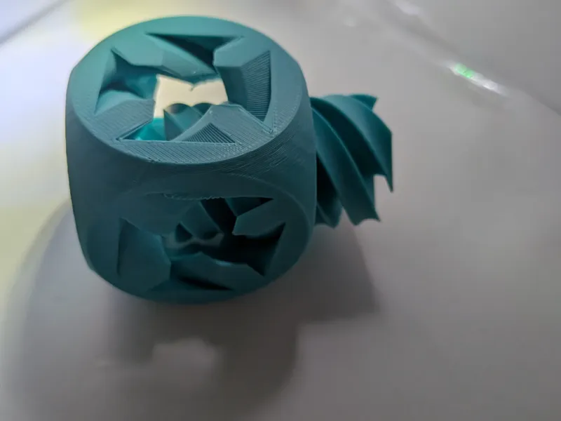 Dice Passthrough Fidget