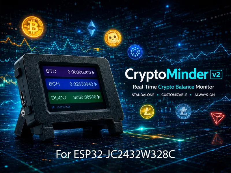 ESP32 JC2432W328C Adjustable Stand