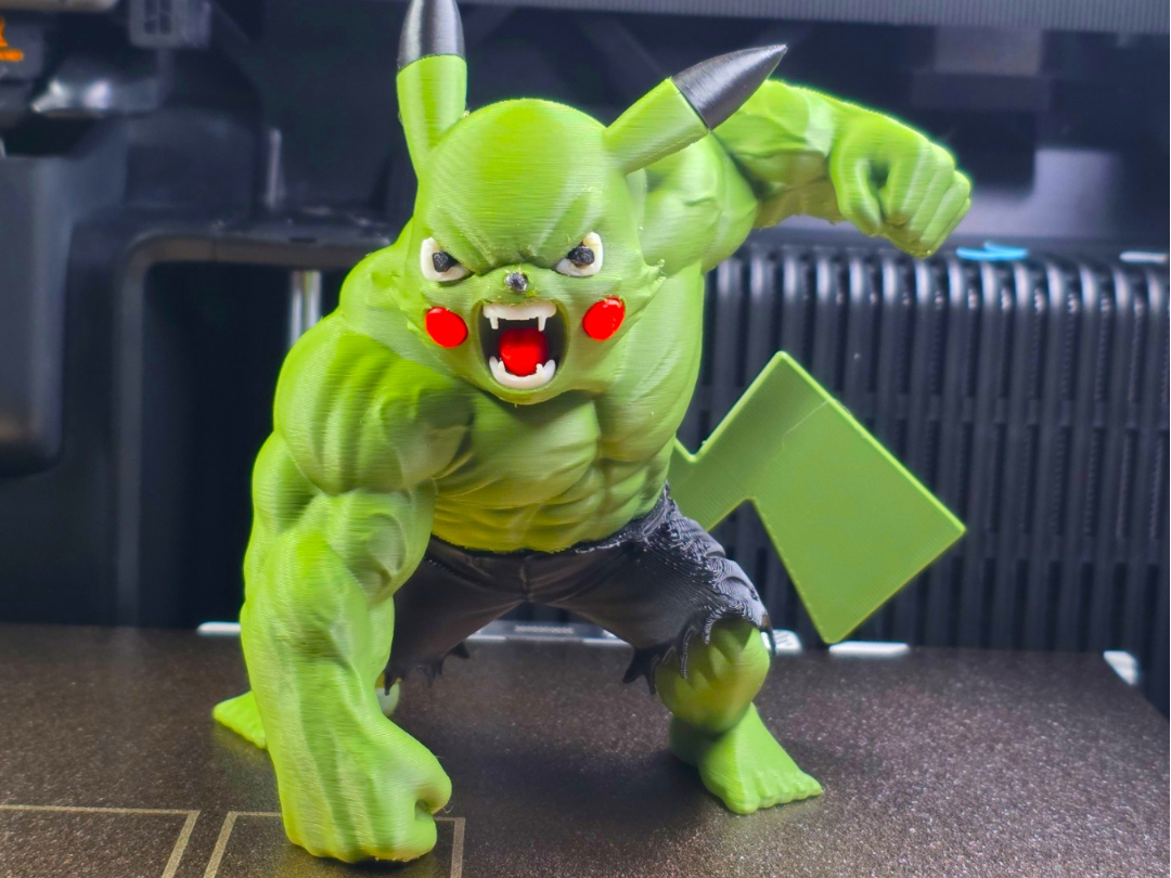 Hulk Pikachu No AMS (Multiparts)