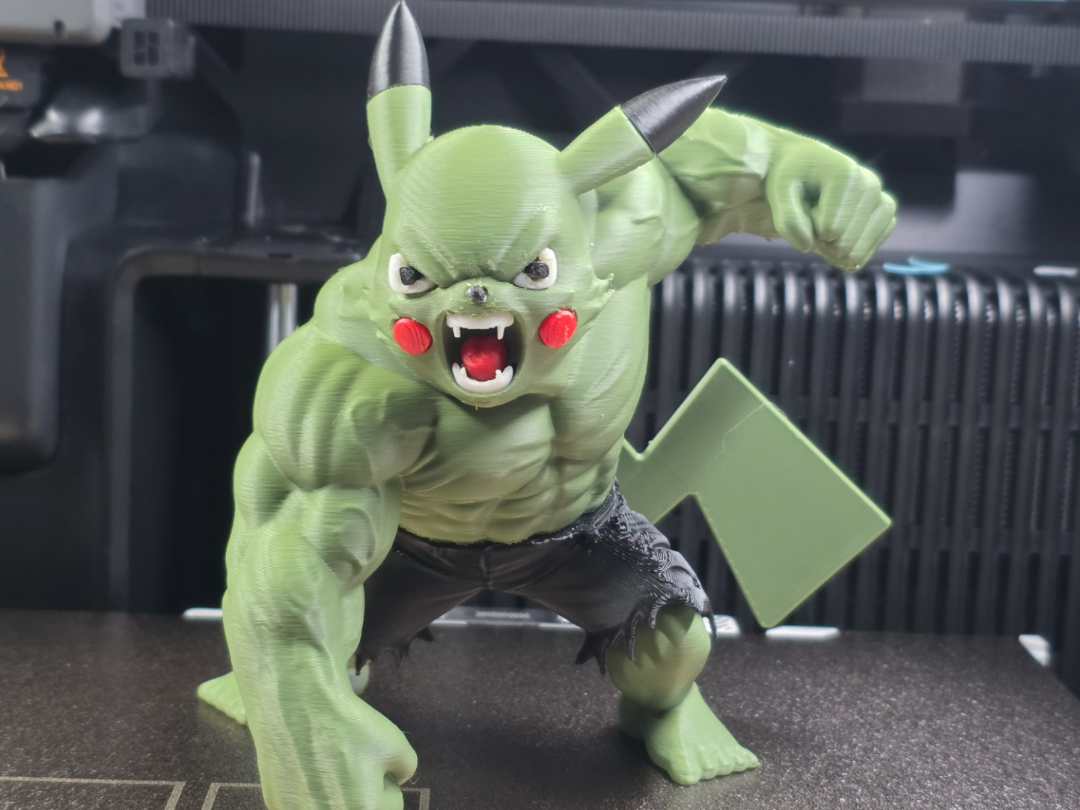Hulk Pikachu No AMS (Multiparts)