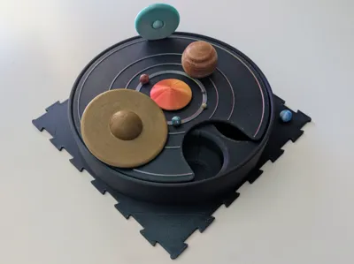Curious Paws- Solar System Treat Wheel