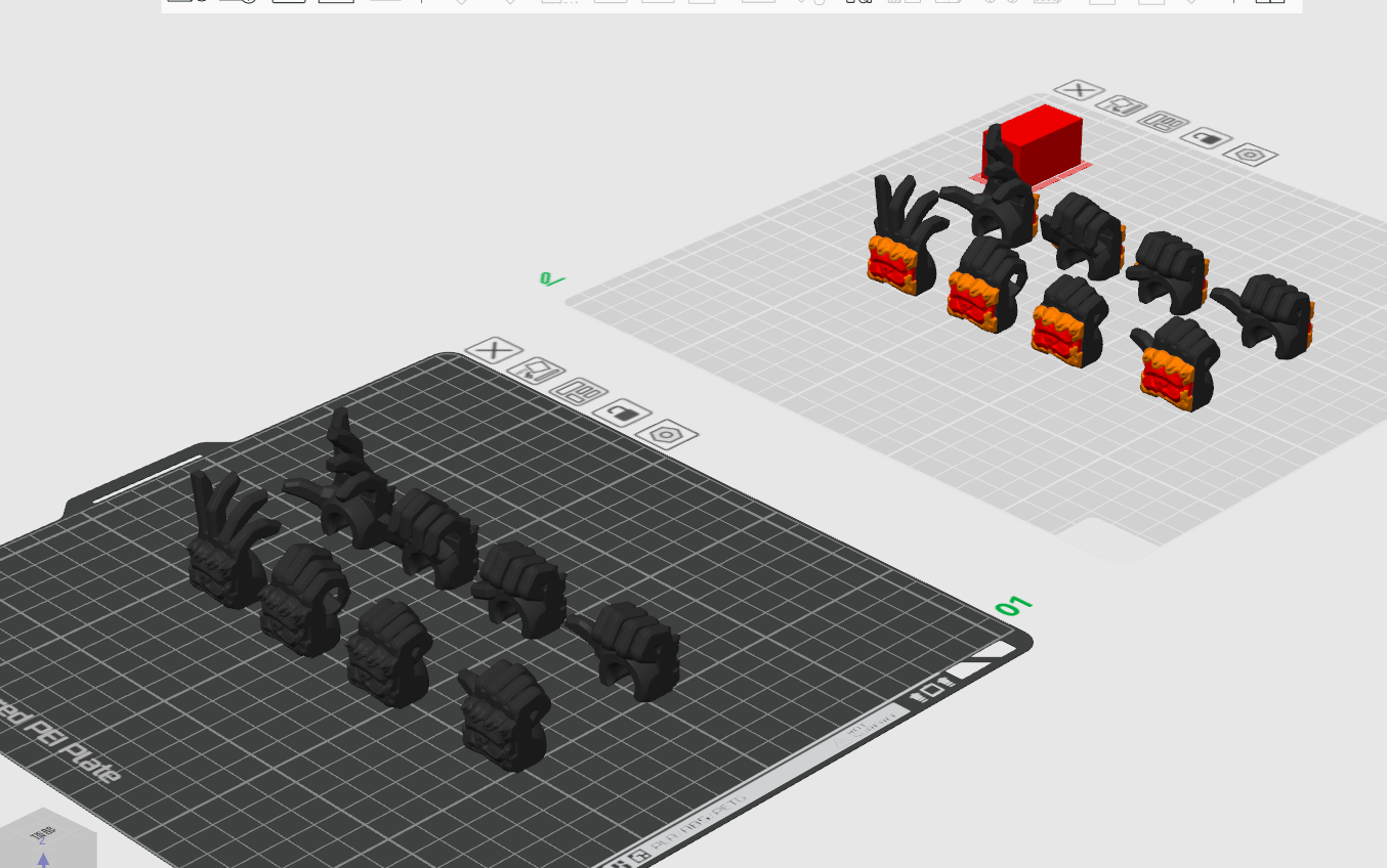 Miniatura 3 do modelo 3D 可动 假面骑士 空我